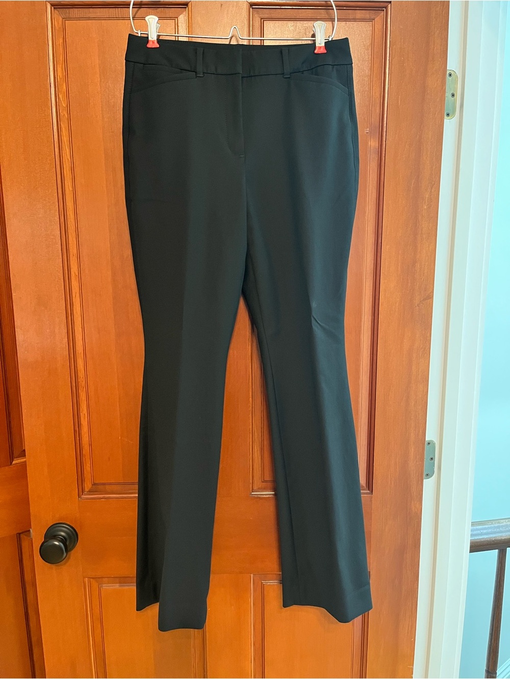 WHBM Ines Boot-Cut Dress Pants (size 4)